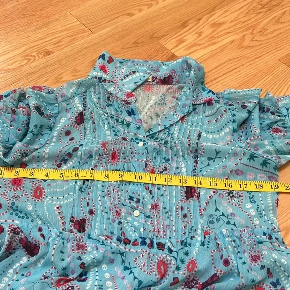 Zadig and voltaire medium turquoise rapidly print psyche maxi dress .